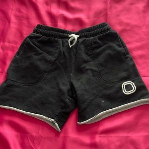 Overtime, sweat, shorts, black, size youth, large